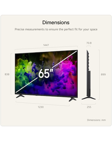 LG 65QNED7EB3C 65in QNED evo AI 4K Smart TV