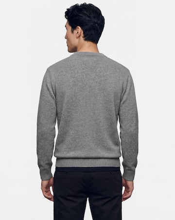 Wool Mix Button Through Knitted Shirt