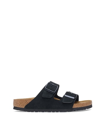 Birkenstock Classic Suede Arizona Sandals - Black