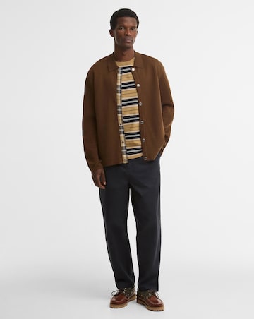 Barbour Florcombe Knitted Cardigan - Dark Sand