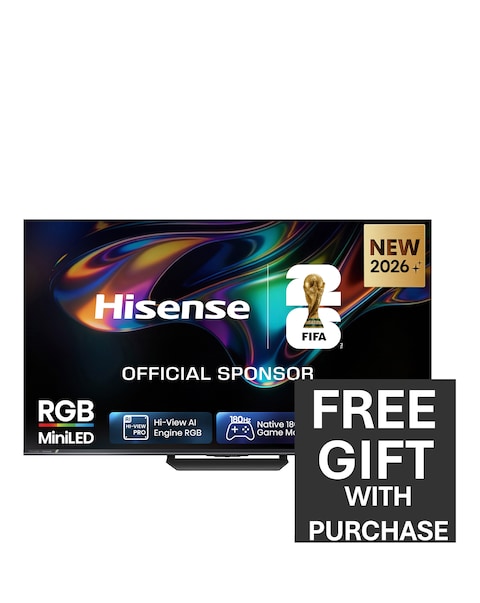 Hisense 55ER8STUK 55in RGB MiniLED 4K UHD Smart TV