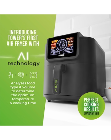 Tower T17158 AI5 8L VIPS Digital Air Fryer Grey