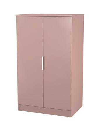 Humber Ready Assembled 2 Door Midi Wardrobe - Kids