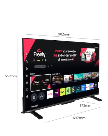 Toshiba 40LV2553DB 40in FHD TV with Freely