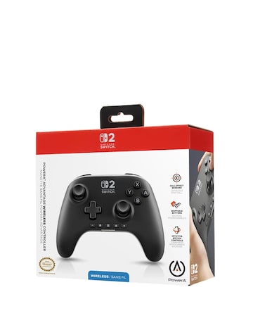 PowerA Advantage Wireless Controller for Nintendo Switch 2 - Black