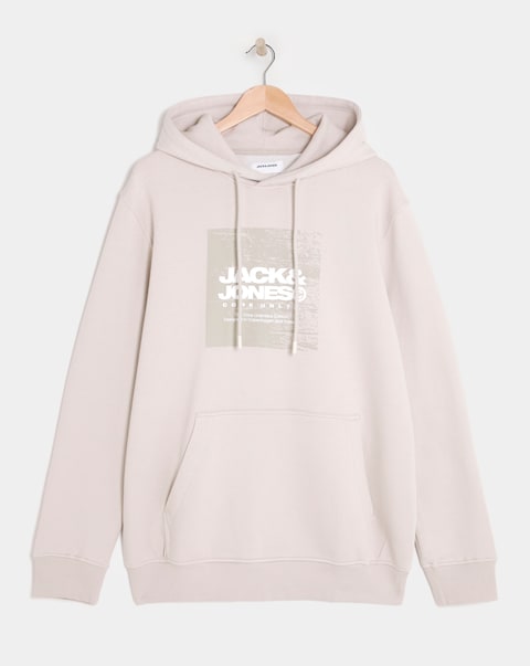 Jack & Jones Front Print Sweat Hood