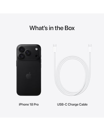 Apple iPhone 18 Pro 1TB - Black