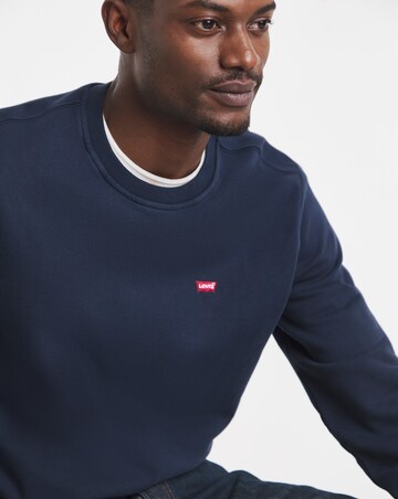 Levi's Housemark Classic Crew Sweat - Navy