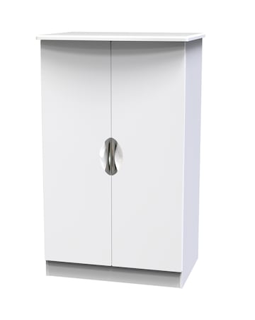 Haydn Ready Assembled 2 Door Midi Wardrobe - Kids