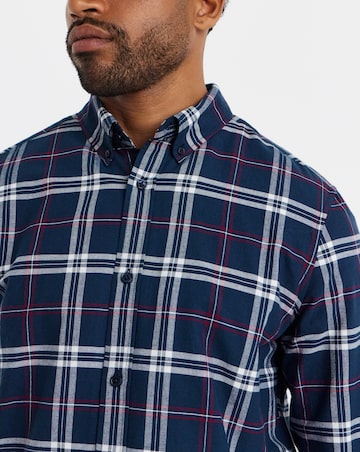 Long Sleeve Cotton Check Shirt