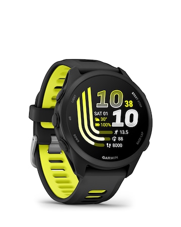 Garmin Forerunner 170 Music Smart Watch - Black/Amp Yellow