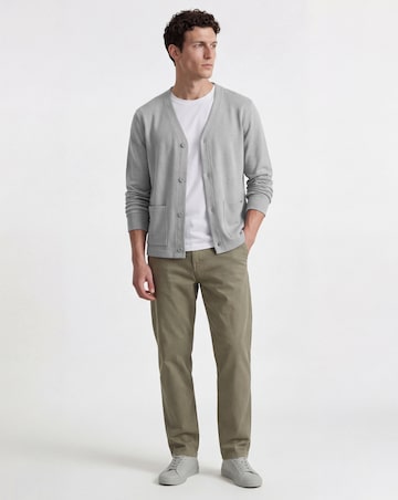 Jersey Cardigan- Grey