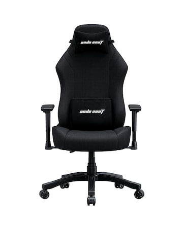 Anda seaT Luna Premium Large Gaming Chair - Black Fabric