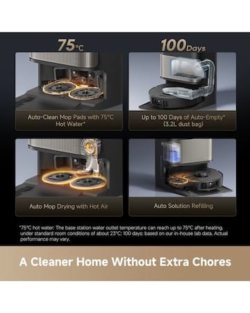 Dreame L40s Pro Ultra Black Robot Vacuum