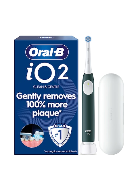 Oral-B iO2 Series Green + Travel Case