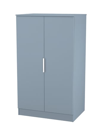 Humber Ready Assembled 2 Door Midi Wardrobe - Kids