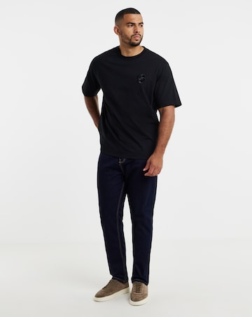 BOSS Short Sleeve Black BB Embroidered T-Shirt