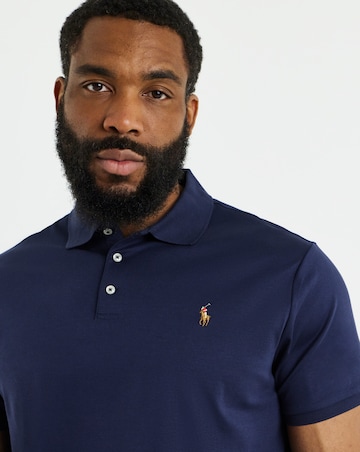 Polo Ralph Lauren Short Sleeve Soft Cotton Polo - Navy