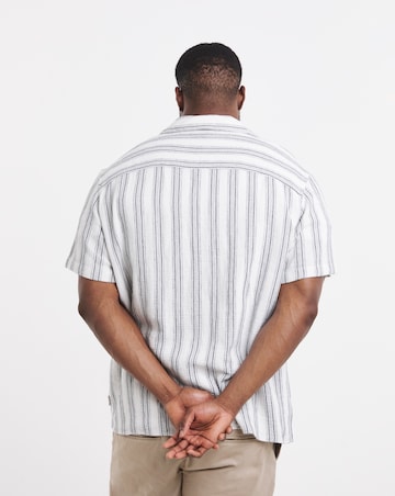 Jack & Jones Coba Stripe Shirt - White