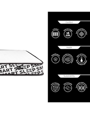 Jay-Be Quest Q1 Sprung Responsibly Made Children's Mattress - Single