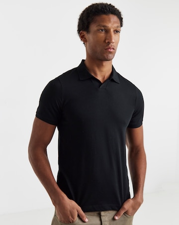 Pure Cotton Trophy Neck Polo