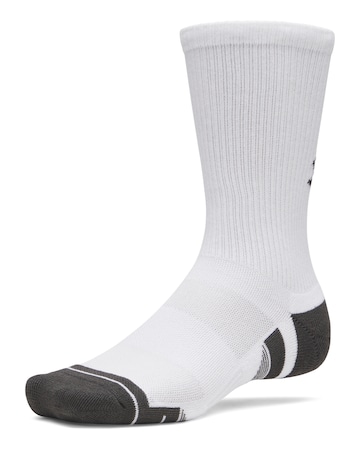 Under Armour Performance Tech 3 Pack Crew Socks