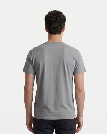 Folio Mercerised Supima Cotton T-Shirt-Grey