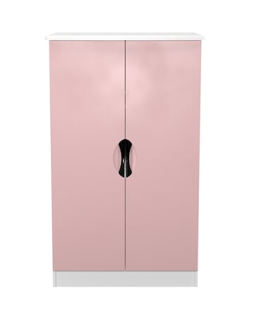 Haydn Ready Assembled 2 Door Midi Wardrobe - Kids