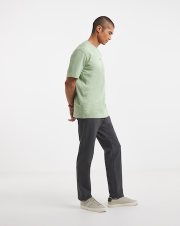 BOSS Short Sleeve Relax Fit Centre Logo T-Shirt - Sage