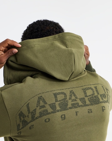 Napapijri Yourte Full Zip Hoodie - Olive