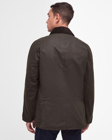 Barbour Ashby Wax Jacket - Olive