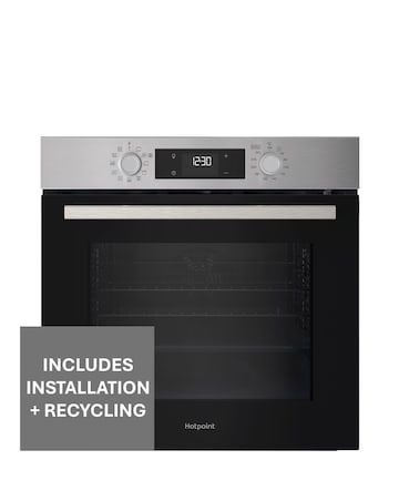 Hotpoint Class 2 HO278PXUK Built-In Electric Single Oven Pyrolytic Clean Install