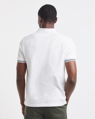 Tipped Pique Polo Long