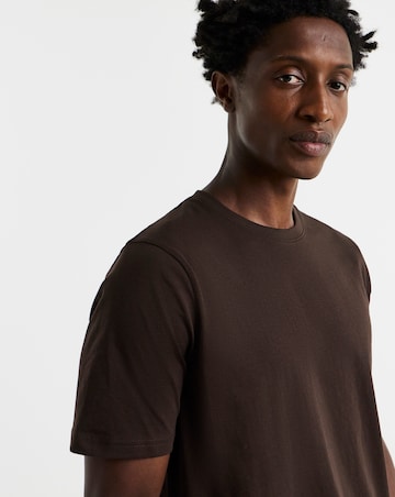 Pure Cotton Crew Neck T-Shirt Long
