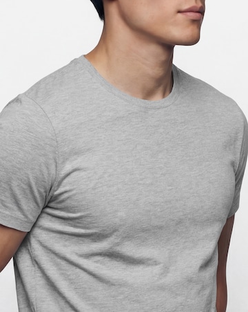 5 Pack Pure Cotton Crew Neck T-Shirts Long Length