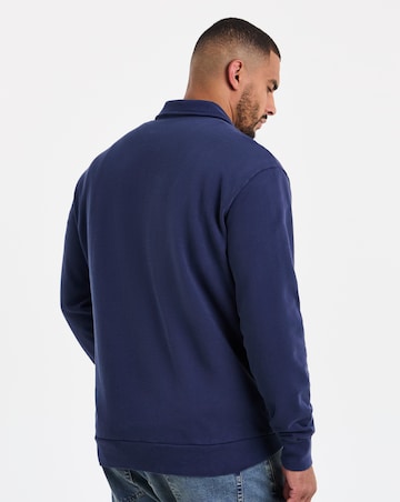 Polo Ralph Lauren Terry 1/4 Zip Sweat - Navy