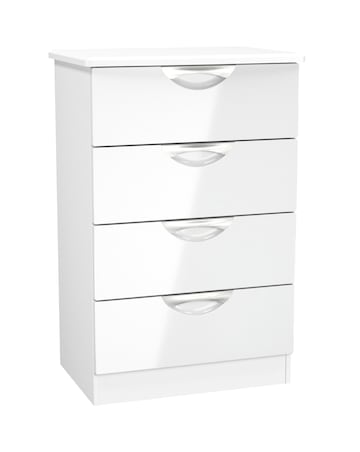 Haydn Ready Assembled 4 Drawer Midi Chest - Kids