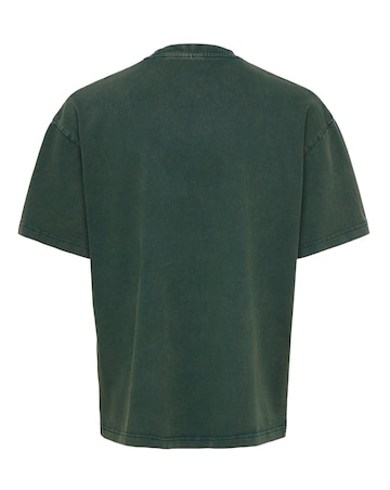 Only & Sons Dunham Washed Loose Fit T-Shirt - Pine Green