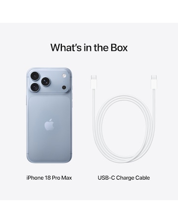 Apple iPhone 18 Pro Max 512GB - Glacier