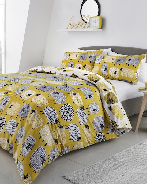 Fusion Dotty Sheep Duvet Cover Set