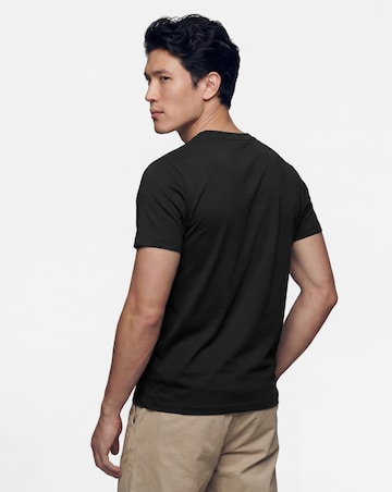 Pure Cotton Crew Neck T-Shirt- Black