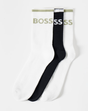 BOSS 6 Pack Stripe Sport Socks - Multi
