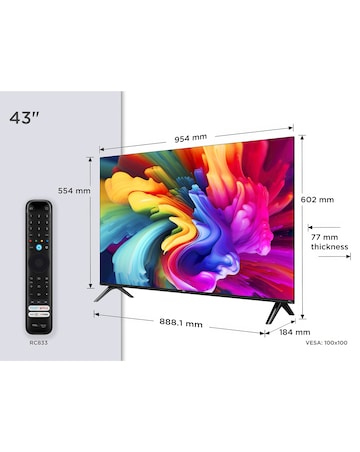 TCL 43SF560 43in FHD QLED Fire TV