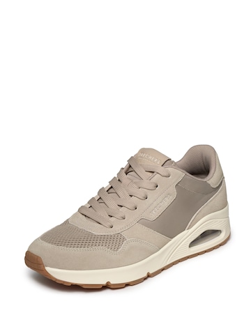 Skechers Uno Vintage Air Trainer - Taupe
