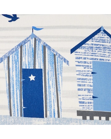 Fusion Beach Huts Outdoor Filled Cushion