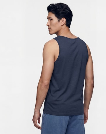 Pure Cotton Vest- Navy