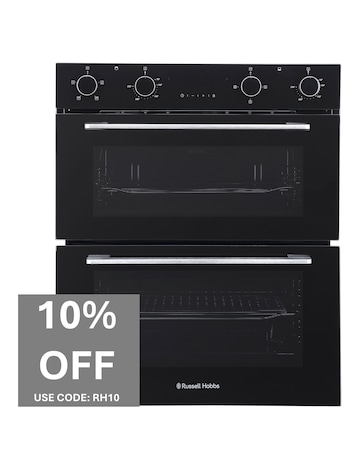 Russell Hobbs RH72DEO1001B/02 72cm High Built-In Double Oven Black Install