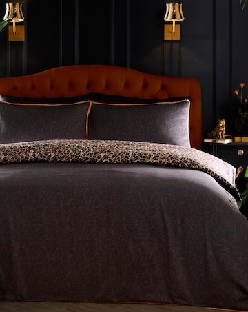 Laurence Llewelyn-Bowen Roxy Leopard Print Duvet Cover Set