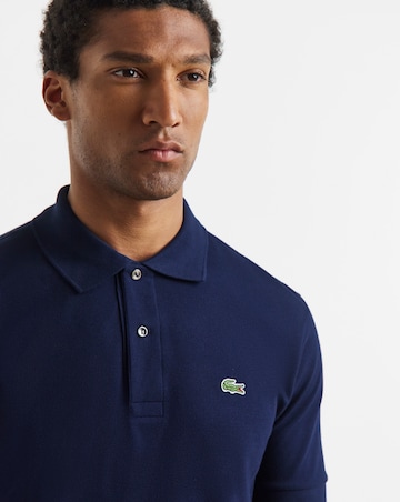Lacoste Classic Short Sleeve Pique Polo - Navy