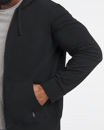 Polo Ralph Lauren Logo Lounge Hoodie - Black